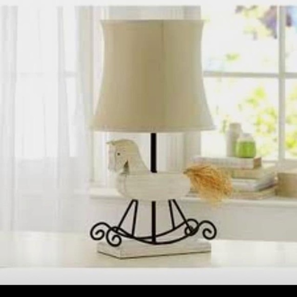 pottery barn baby rocking horse